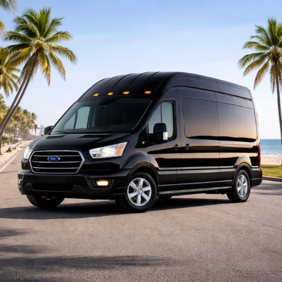 Comfortable & Clean Shuttle Vehicles